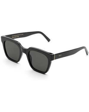 Retrosuperfuture Oqu Giusto Sunglasses Acetate Squared Normal - Black
