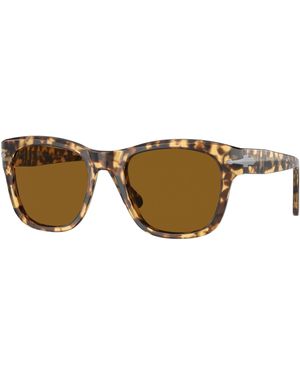 Persol Po3313S 105633 Sunglasses Acetate Squared Normal - Black