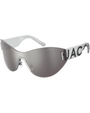 Marc Jacobs Marc 737/S Yb7/T4 Sunglasses Metal Mask Mirror - Black