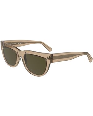 Calvin Klein Ckj25600S 208 Sunglasses Acetate Cat Eye Normal - Black