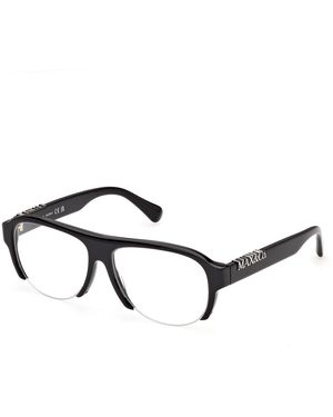 MAX&Co. Mo5231 1 Optical Frames Acetate Pilot Normal - Black