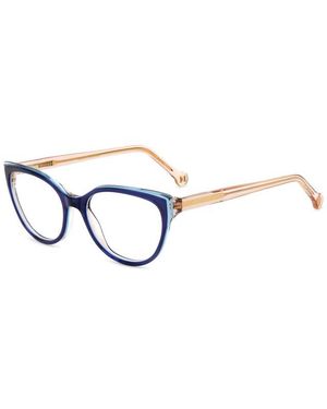 Carolina Herrera Her 0253 Br0 Optical Frames Acetate Cat Eye - Black