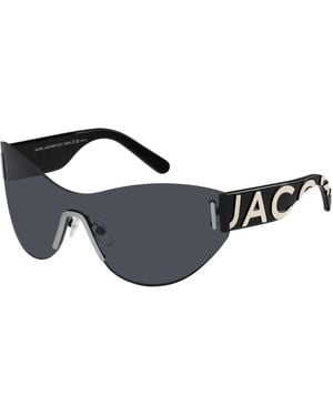 Marc Jacobs Marc 737/S 807/Ir Sunglasses Metal Mask - Black