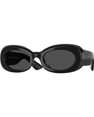 Oliver Peoples Ov5606Su 1992C 100587 Sunglasses Acetate Round Normal - Black