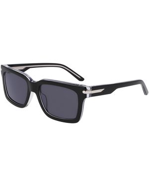 Nike Crescent I Ev24017 010 Sunglasses Acetate Squared Normal Photochromatic - Black