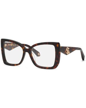 Roberto Cavalli Vrc111 743 Optical Frames Acetate Butterfly - Black