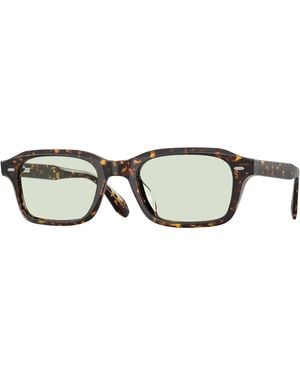 Oliver Peoples Ov5588Su N.08 Sun 174121 Sunglasses Acetate Squared Photochromic - Black