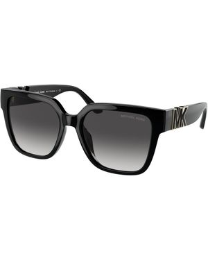 Michael Kors Mk2170U Karlie 30058G Sunglasses Injected Squared Normal Shaded - Black