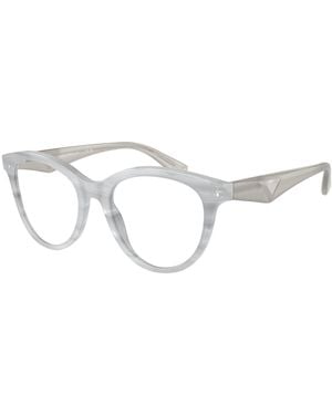 Emporio Armani Ea3236 6114 Optical Frames Acetate Transparent Cat Eye Normal - Black