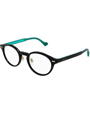 Gucci Gg1127Oj 003 Optical Frames Plastic Round - Black