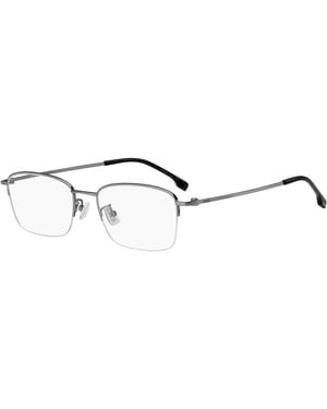 BOSS Boss 1932/F Kj1 Optical Frames Titanium Squared Normal - Black
