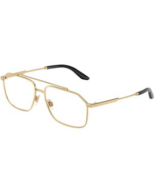 Dolce & Gabbana Dg1364 02 Optical Frames Metal Pilot Normal - Black