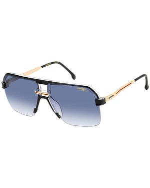 Carrera 1066/S 7C5/08 Sunglasses Plastic Squared Normal Shaded - Blue