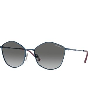 Vogue Eyewear Vo4282S 510811 Sunglasses Metal Geometric Normal Shaded - Black