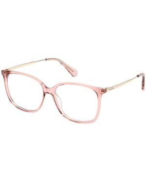 MAX&Co. Mo5104 072 Optical Frames Injected Squared Normal - Black