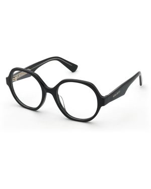 Nina Ricci Vnr426 700 Optical Frames Acetate Round - Black
