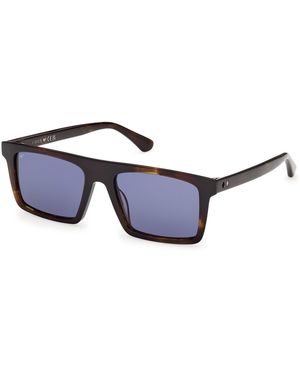 Web We0397 52V Sunglasses Acetate Squared Normal - Black