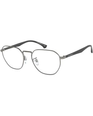 Emporio Armani Ea1128D 3010 Optical Frames Metal Round Normal - Black