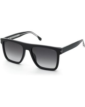 Lozza Sl4396 Maratea 6 700 Sunglasses Acetate Smoke Squared Normal Shaded - Black