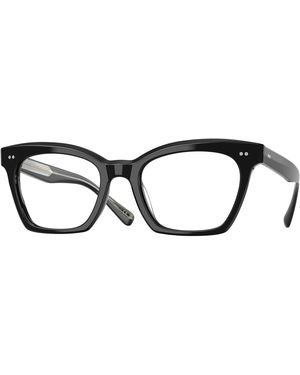 Oliver Peoples Ov5566U Lelia 1731 Optical Frames Acetate Transparent Butterfly Normal - Black