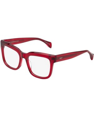 Retrosuperfuture 5M4 Numero 136 Rossissimo Optical Frames Acetate Squared - Black