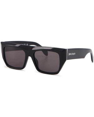 Palm Angels Peri052 Niland 1007 Sunglasses Acetate Squared Normal - Black
