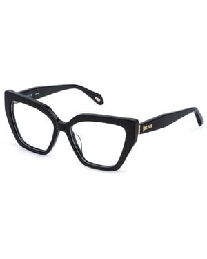 Just Cavalli Vjc159 700 Optical Frames Acetate Butterfly - Black