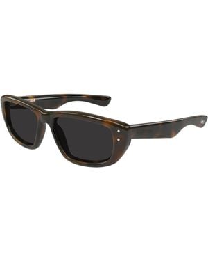 Balenciaga Bb0520S 002 Sunglasses Acetate Geometric - Black