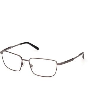 Timberland Tb50005 002 Optical Frames Metal Squared Normal - Black