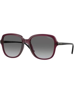 Vogue Eyewear Vo5601S 298911 Sunglasses Nylon Squared Normal Shaded - Black