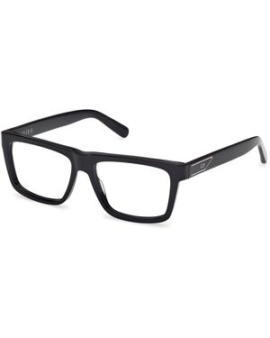 Gcds Gd5050 052 Optical Frames Acetate Squared Normal - Black