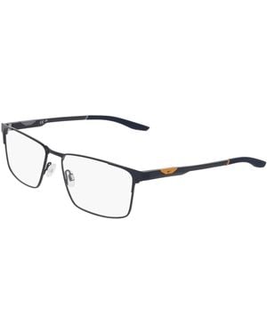Nike 8143 411 Optical Frames Metal Squared Normal - Black