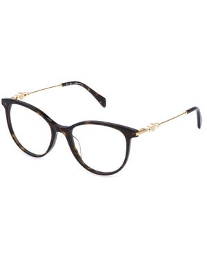 Blumarine Vbm879S 722 Optical Frames Acetate Butterfly - Black