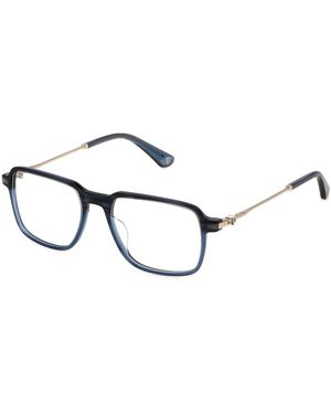 Police Vpln24 Force 5 06Dg Optical Frames Acetate Squared - Black