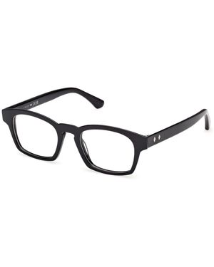 Web We5460 001 Optical Frames Acetate Squared Normal - Black