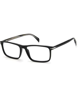 David Beckham Db 1019 807 Optical Frames Acetate Squared - Black