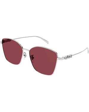Gucci Gg1805Sa 004 Sunglasses Metal Butterfly - Black