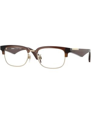 Burberry Be2424D 4116 Optical Frames Injected Transparent Squared Normal - Black