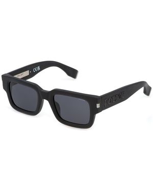 Police Splp32E G.O.A.T. 1 703 Sunglasses Acetate Smoke Squared Normal - Black