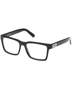 Gcds Gd5033 001 Optical Frames Acetate Squared Normal - Black