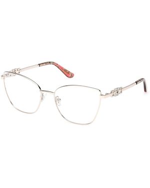 Guess Gu50316 033 Optical Frames Metal Cat Eye Normal - Black