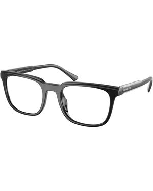 Michael Kors Mk4192U Lahaina 3005 Optical Frames Injected Transparent Squared Normal - Black