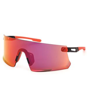 adidas Originals Sp0090 Adidas Dunamis 02L Sunglasses Injected Mask Normal - Red
