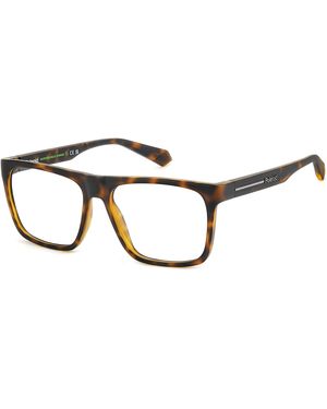 Polaroid Pld D533 N9P Optical Frames Bio Polyamide Squared - Black