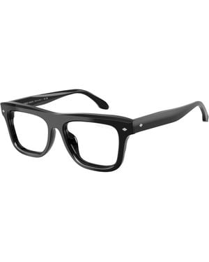 Giorgio Armani Ar8259U 60601W Sunglasses Acetate Transparent Pillow Normal - Black