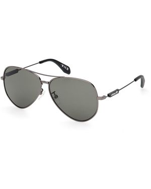 adidas Or0085 08N Sunglasses Metal Pilot Normal - Black