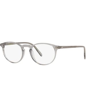 Oliver Peoples Ov5004 Riley-R 1132 Optical Frames Acetate Transparent Pantos Normal - Black