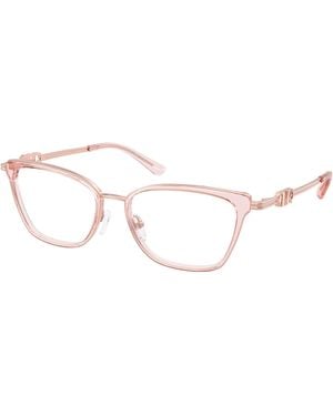 Michael Kors Mk3102 Myrtle Beach 3101 Optical Frames Metal Transparent Squared Normal - Black