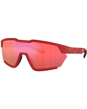 FERRARI SCUDERIA Fz6018U 514/6Q Sunglasses Injected Geometric Normal - Red
