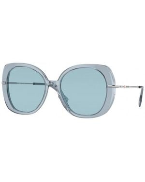 Burberry Be4374 402380 Sunglasses Plastic Squared - Blue